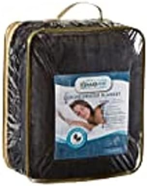 Beautyrest - BR54-0910 Heated Plush Elect Electric Blanket with 20 Heat Level Setting Controllers Equip with Secure Comfort Technology and 10 Hours Auto Shut Off, King: 90x100, Black