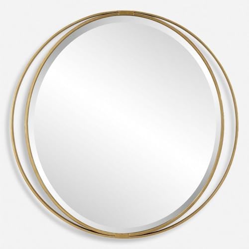 Uttermost 09991 Rhodes - Round Mirror-36 Inches Tall and 36 Inches Wide