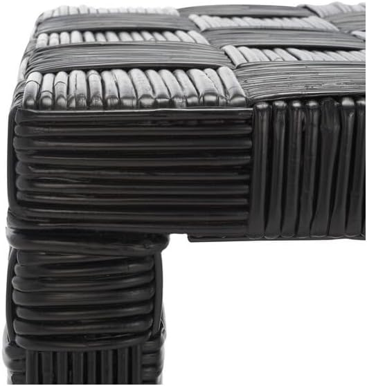 Safavieh Home Collection WIK6503 Table, Black/Kubu