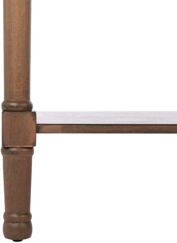 SAFAVIEH Home Collection Landers Brown 3-Drawer Console Table CNS5711C