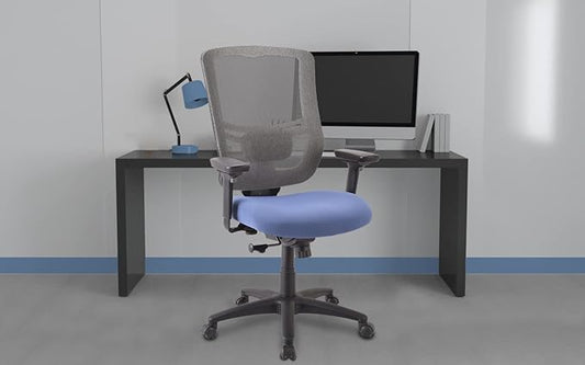 Tempur-Pedic Synchro-Tilt Task Chair, Denim