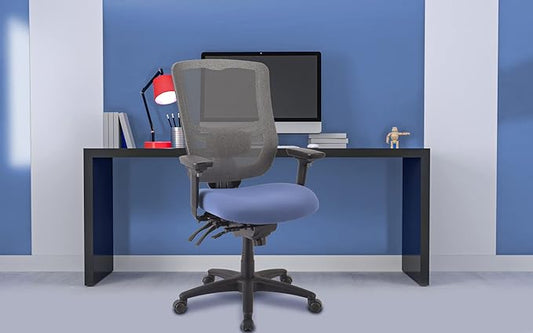 Tempur-Pedic Adjustable Task Chair, Denim