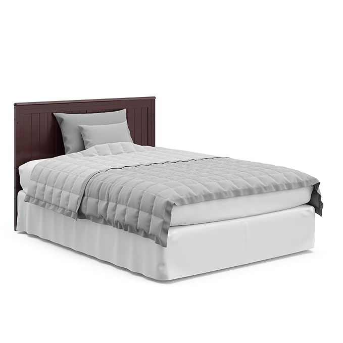 Graco Hadley 5-in-1 Convertible Crib & Changer (Espresso) – GREENGUARD Gold Certified, Fits Standard Crib Mattress, Converts to Toddler Bed and Full Bed, 4 Adjustable Mattress Heights