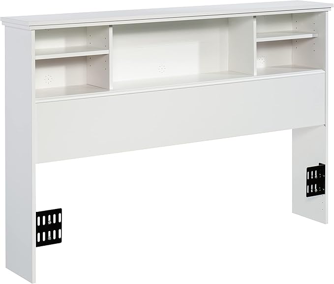Sauder River Ranch Full-Queen Headboard, Glacier White Finish