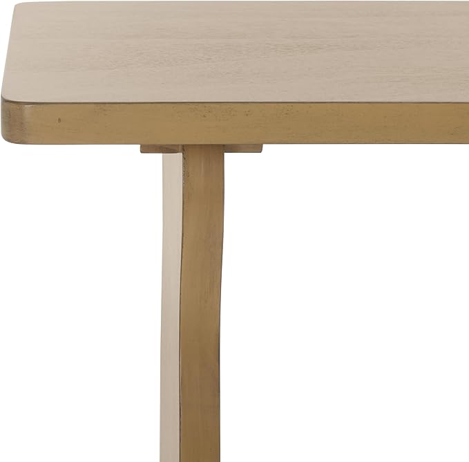 SAFAVIEH Home Collection Preslyn Desert Brown Console Table for Entryway, Living Room, Foyer