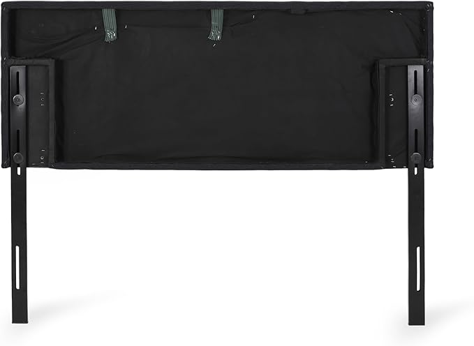 Christopher Knight Home Contemporary Upholstered Queen/Full Headboard, Black