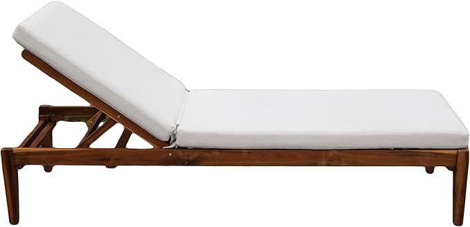 Tommy Bahama Chaise Cushion, 26" X 82" X 2.5", Bamboo Bay Bone