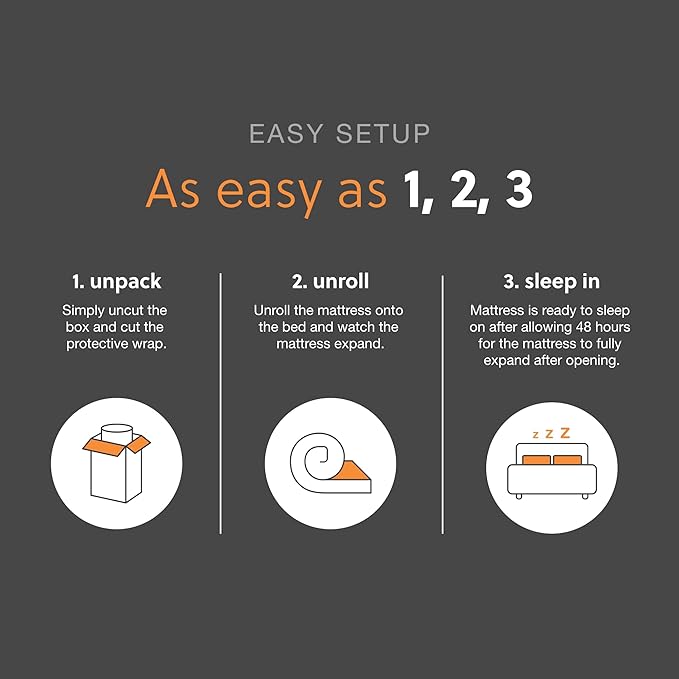 Signature Design by Ashley Queen Size Chime 10 Inch Medium Firm Memory Foam Mattress with Green Tea & Charcoal Gel for Pressure Relief, Fiberglass Free, Mattress In A Box