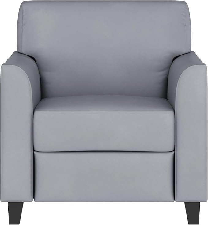 Flash Furniture HERCULES Diplomat Series Gray LeatherSoft Chair