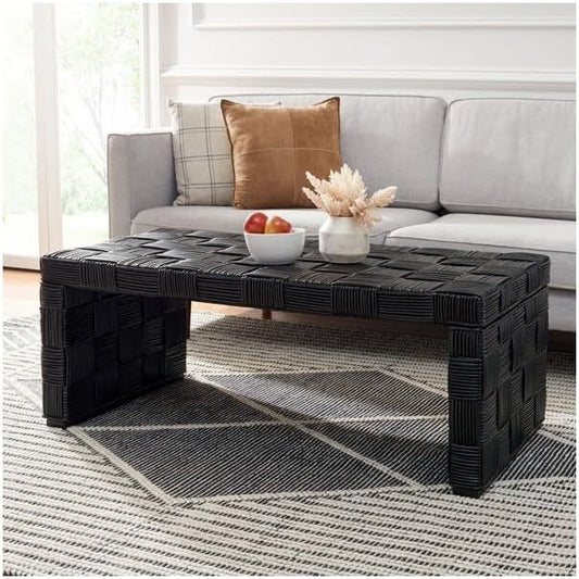 Safavieh Home Collection WIK6503 Table, Black/Kubu