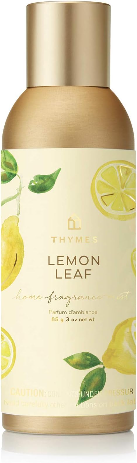 Thymes Fragrance Mist - 3 Oz - Lemon Leaf