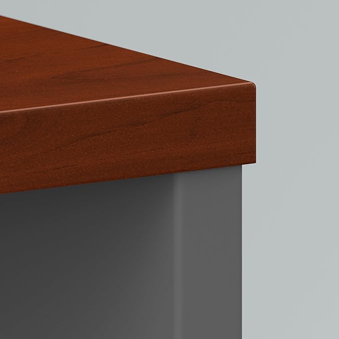 Bush Business Furniture Series C 72W x 30D Office Desk in Hansen Cherry