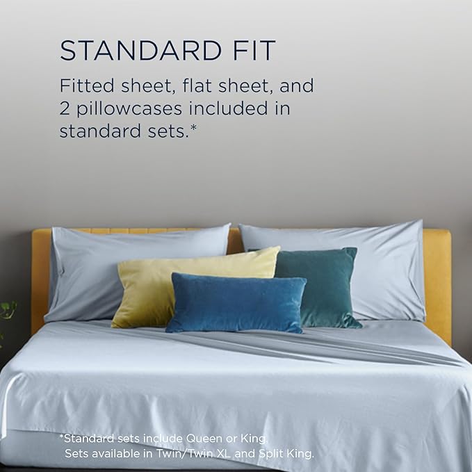 TEMPUR ProAir Sheet Set Sleepy Blue - King