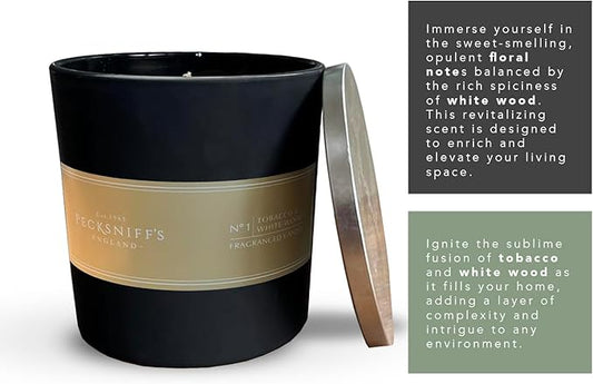 Pecksniff's Bamboo & Vetiver Candle | 3 Wicks, 550g/19.40oz