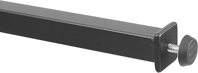 Crosley Furniture Sloane Sofa Console Table with Storage Shelves for Hall, Entryway, or Living Room, Matte Black