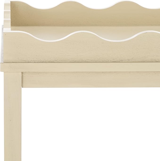 SAFAVIEH Home Collection Darlyn Sand 1-Drawer Rectangle Accent Table
