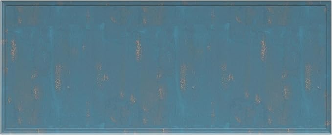 SIMPLIHOME Connaught 40-inch Wide Solid Wood Storage Cabinet in Distressed Coastal Blue for Entryway, Living Room, Organizer for Hats, Gloves, Shoes, Keys, Slim Design, Traditional Style