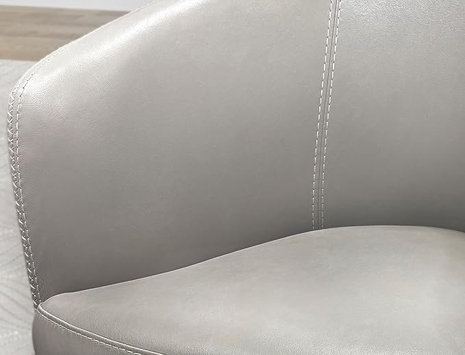 Parker Living Barolo - Steamboat Ice 100% Italian Leather Swivel Club Chair