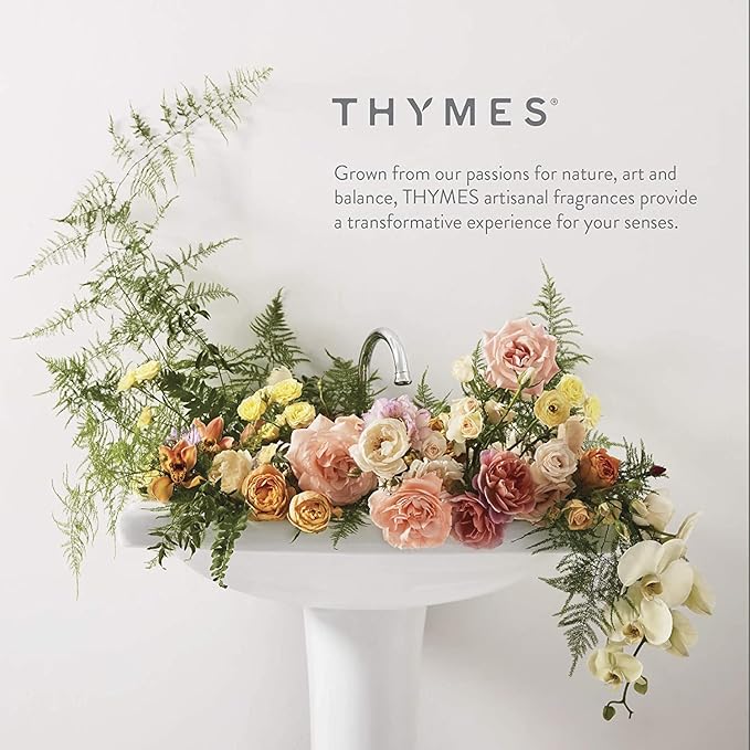 Thymes 3-Wick Candle with Lid - Eucalyptus - 13.5 Oz