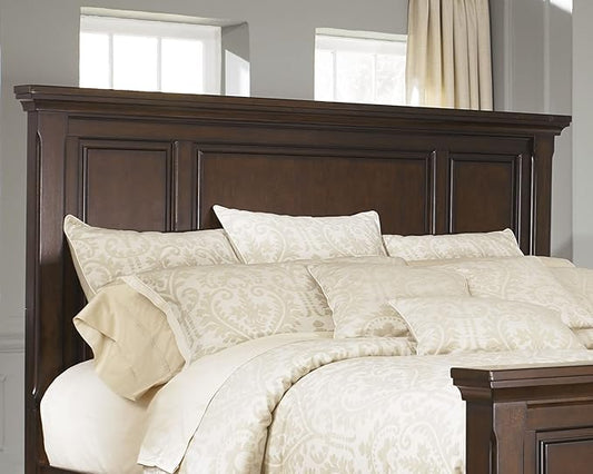 Signature Design by Ashley Reylow Traditional Poster Headboard ONLY, Queen, Dark Brown