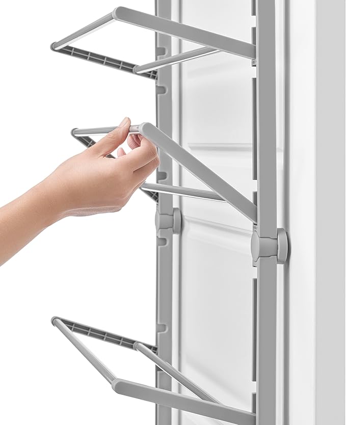 Whitmor 24 Pair Door Shoe Organizer, Sturdy Closet Storage Rack Hangs on Closets for Shoes