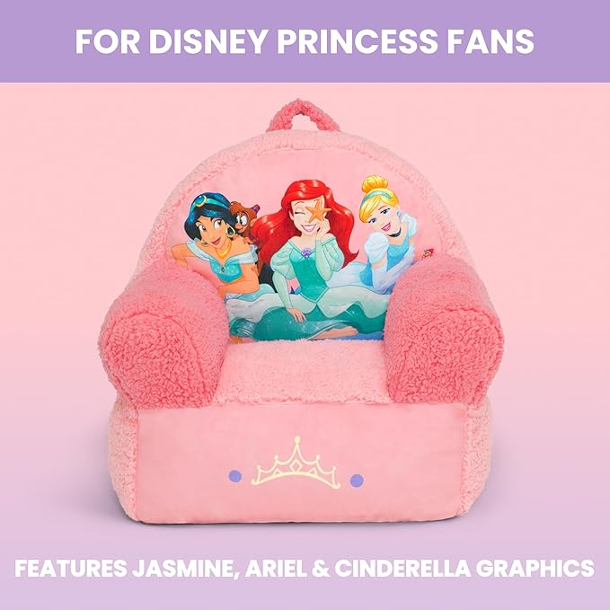 Delta Children Cozee Buddy Chair, Disney Princess
