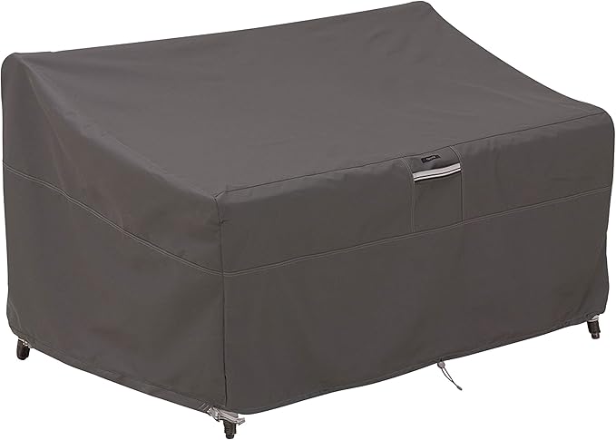 Classic Accessories Ravenna Water-Resistant 76 Inch Deep Seated Patio Loveseat Cover, Patio Furniture Covers