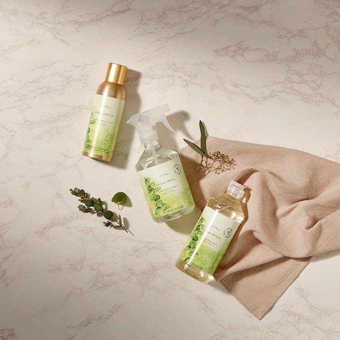 Thymes Home Fragrance Mist – Room Air Fresheners for Home Long Lasting – Air Freshener Spray – Scented Room Spray with Notes of Eucalyptus Oil, Italian Lemon, Fir, & Petitgrain (Eucalyptus, 3 oz)