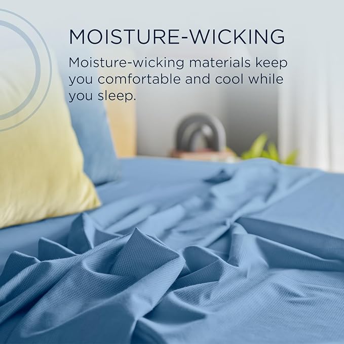 TEMPUR ProAir Sheet Set Blue Azure - TwinXL