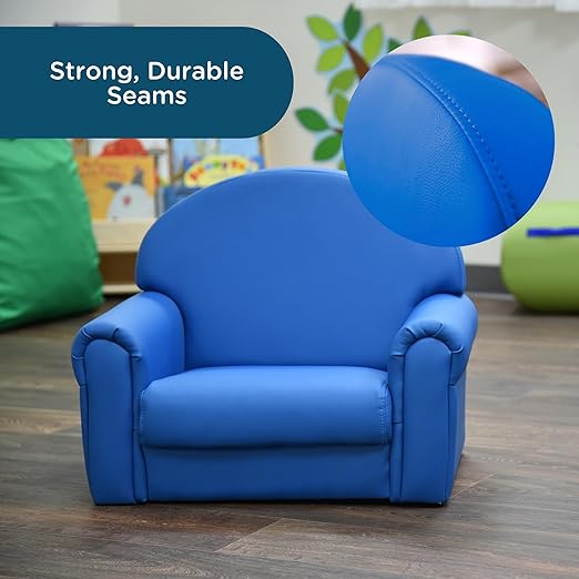 Children's Factory As We Grow Chair and Couch, Flexible Seating for Daycare or Preschool, Kids Reading Couch, Playroom Furniture, Deep Water