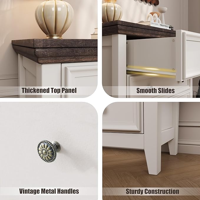 Tall Dresser for Bedroom 6 Drawers Dresser,6 Chest of Drawers Storage Cabinet for Living Room,Filing Cabinet for Home Office