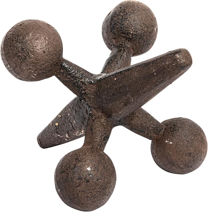 Creative Co-Op Retro Decorative Cast Iron Jack Figurine
