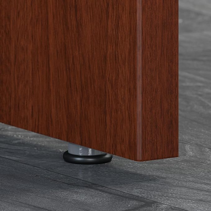 Bush Business Furniture Series C 60W x 30D Office Desk in Mahogany, Commercial Quality Computer Table for Home or Professional Workspace