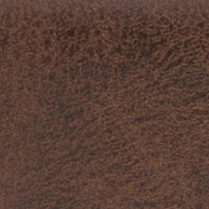 SIMPLIHOME Lacey 41 inch Wide Contemporary Rectangle Tufted Ottoman Bench in Distressed Chestnut Brown Vegan Faux Leather, Assembled, For the Living Room and Bedroom