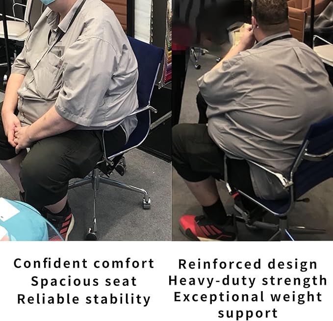 Ergonomic Desk Chair Computer Chairs with Armrests and Wheels Heavy Duty Wide Seat for Home Office Comfortable 22.83in Chair for Women and Men,Gold Black