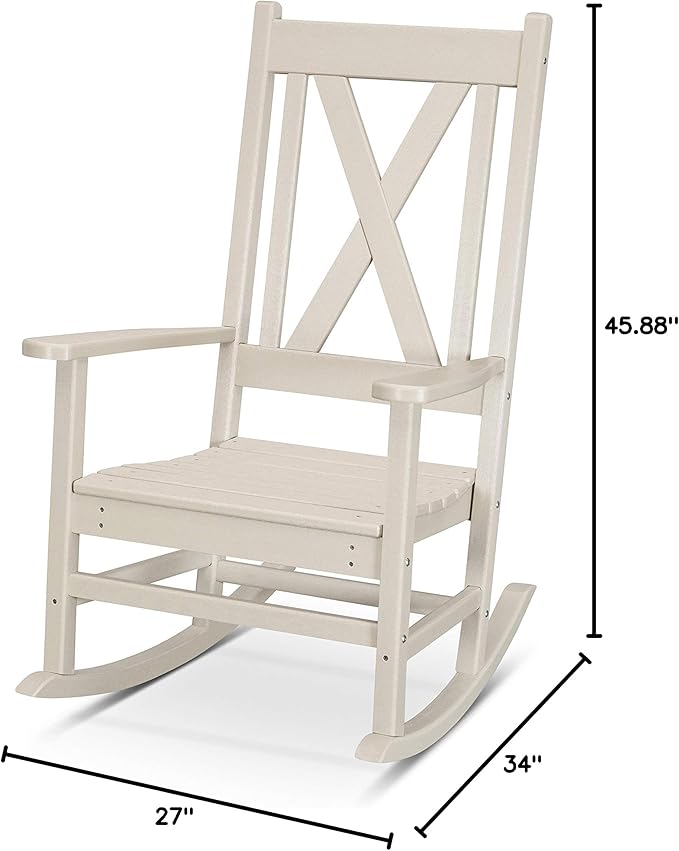 POLYWOOD® Braxton Rocker, Sand