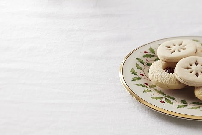 Lenox 146504010 Holiday Salad Plate, Christmas Dinnerware
