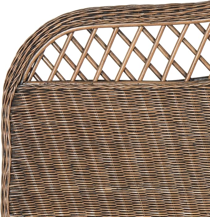 Safavieh Home Collection Sephina Brown Rattan Headboard (Full)
