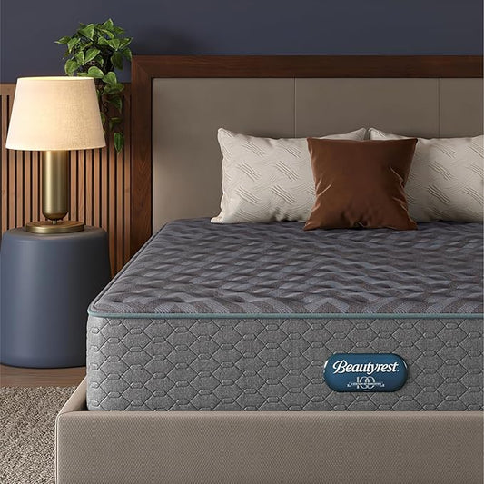 Beautyrest Days End Extra Firm 13.25" Mattress - Twin - Cooling Tech, Supportive Durable Pocketed Coils, Pressure Relief, Motion Separation; 100 Night Sleep Trial and 10 Year Warranty