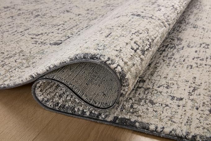 Loloi Amber Lewis Alie Collection ALE-05 Charcoal/Beige 2'-7'' x 12'-0'', .13'' Pile Height, Runner Rug