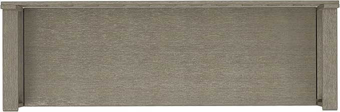 SIMPLIHOME Brooklyn Entryway Storage Bench - 48 inch Wide Solid Wood Storage Seat in Farmhouse Grey, Contemporary Bench for Entryway or Living Room with Lift-Up Lid and Slatted Backrest