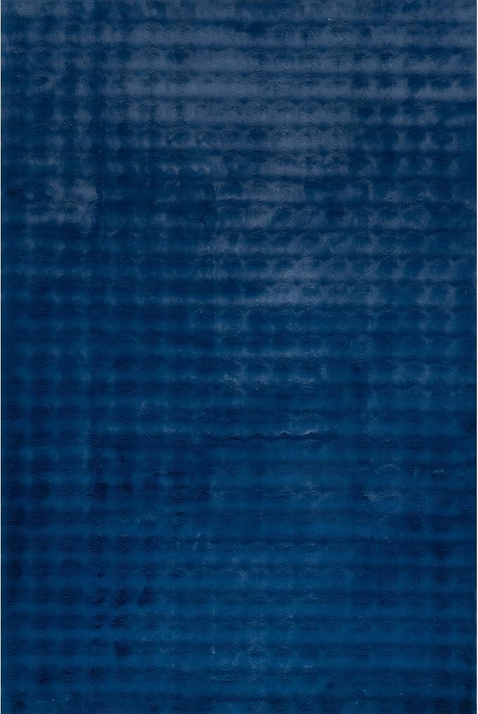 nuLOOM Jeni Checkered 2'6" x 8' Machine Washable Runner Rug for Living Room Bedroom Dining Room Entryway Hallway Kitchen, Navy