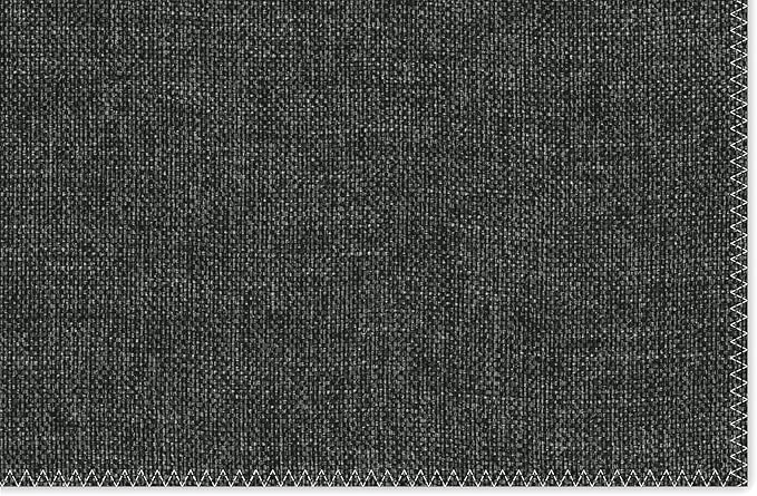 Glenwillow Home Kameli Nailhead-Trim Camelback Upholstered Headboard, Gray, Full/Queen