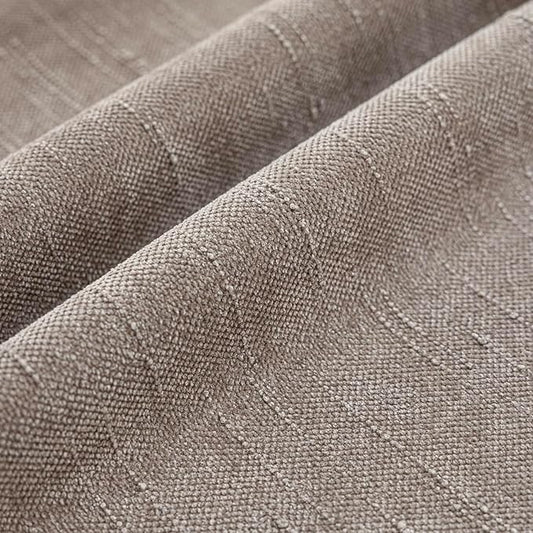 Foindtower Set of 2 Soft Textured Chenille Throw Decorative Pillow Covers Square Accent Solid Cushion Cover Cozy Neutral Farmhouse Pillow Case for Couch Sofa Bedroom Living Room 24x24 Inch,Light Taupe