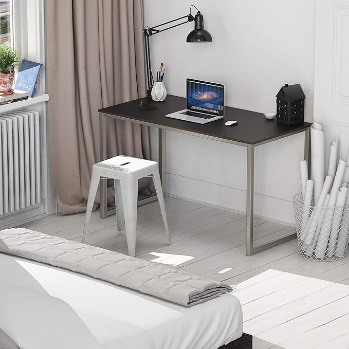 SHW Mission 40-Inch Home Office Computer Desk, Espresso