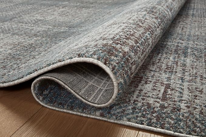 Loloi Angela Rose Ember Collection EMB-09 Denim/Charcoal 9'-6" x 13'-1" Area Rug