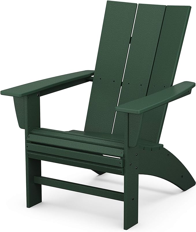 POLYWOOD Modern Curveback Adirondack Chair