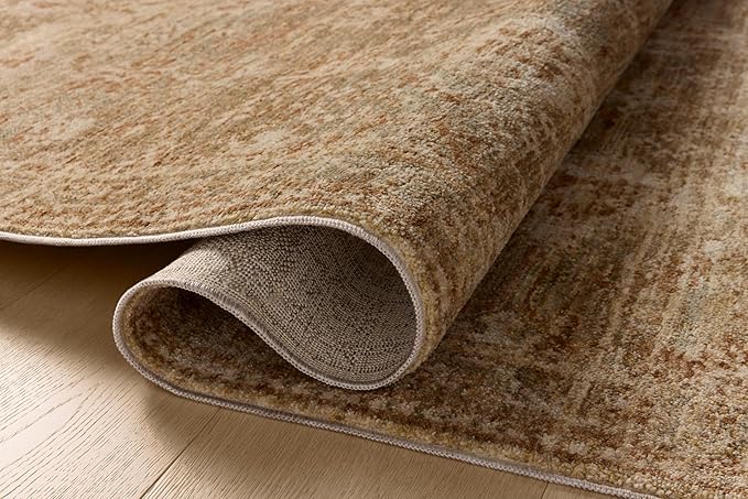 Loloi Magnolia Home by Joanna Gaines Junie Collection JUE-03 Spice/Multi 2'-0" x 3'-0", .38" Pile Height, Accent Rug