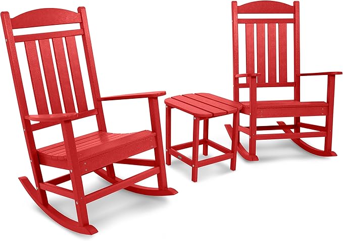 POLYWOOD Presidential Rocker 3-Piece Set