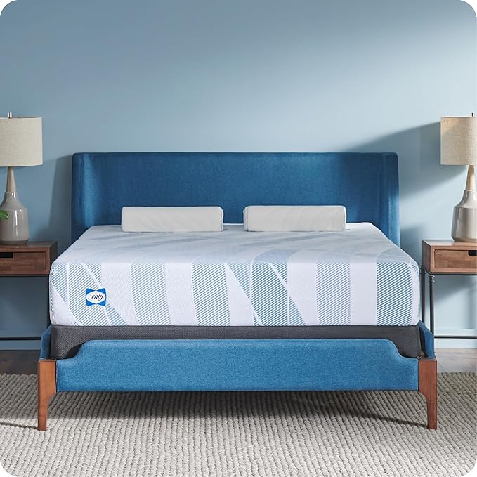 Sealy Dreamlife 10” Foam Mattress-in-a-Box, Full, SealyComfort Gel Memory Foam, Surface-Guard Technology, 10 Year Limited Warranty, Made in The USA